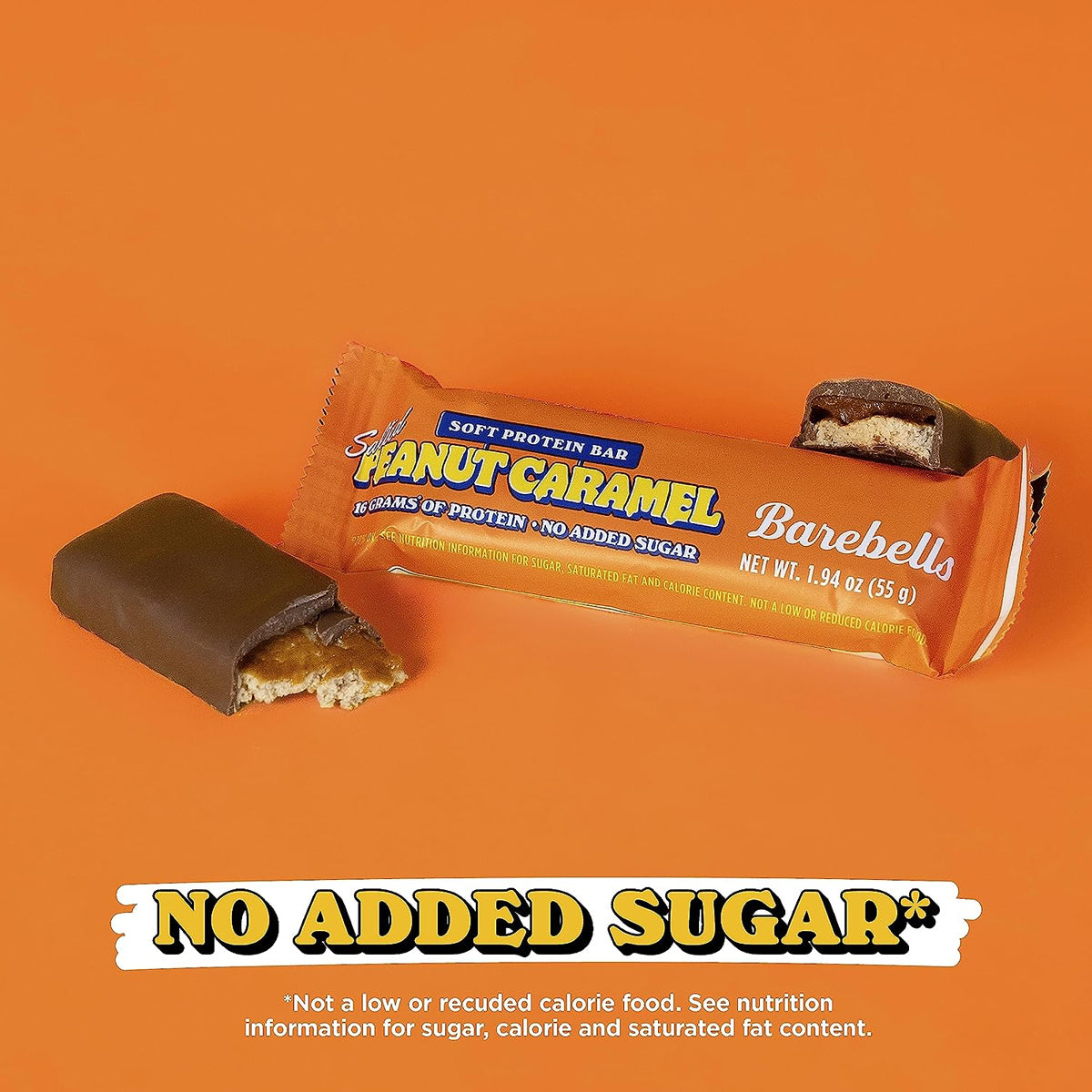 Barebells Soft Protein Bars Salted Peanut Caramel - 12 Count, 1.9oz Bars - Protein Snacks with 16g of High Protein