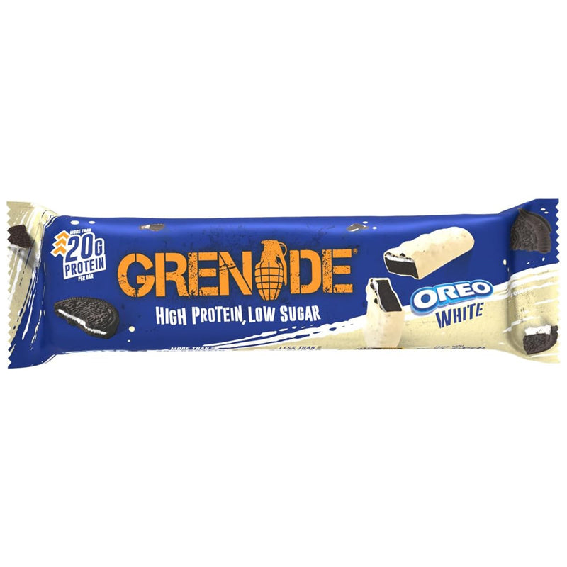 Grenade High 21g Protein Bars (12 PACK) - Oreo White